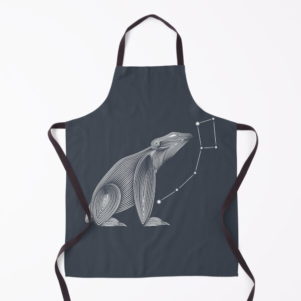 Item preview, Ursa Minor Constellation White Little Bear Star Art designed and sold by JAMerArc.