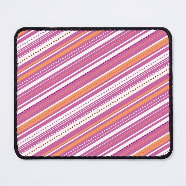 Item preview, Subtle Lesbian Pride Colors Diagonal Stripes designed and sold by humnoo.