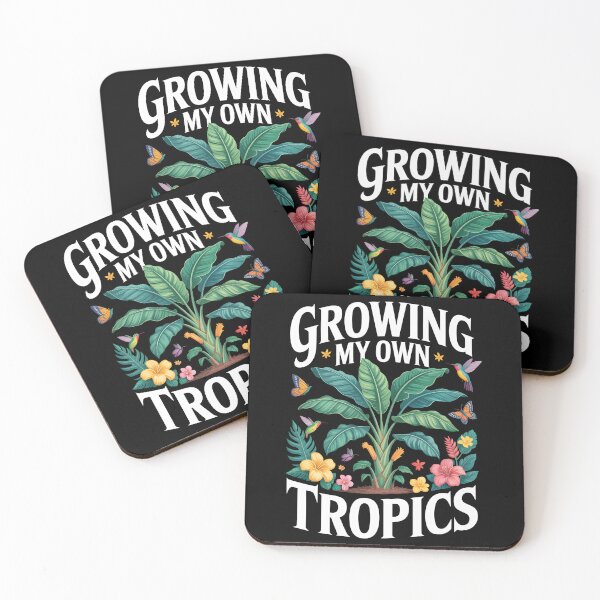 Item preview, Growing My Own Tropics Tropical Plant designed and sold by MooonTees.