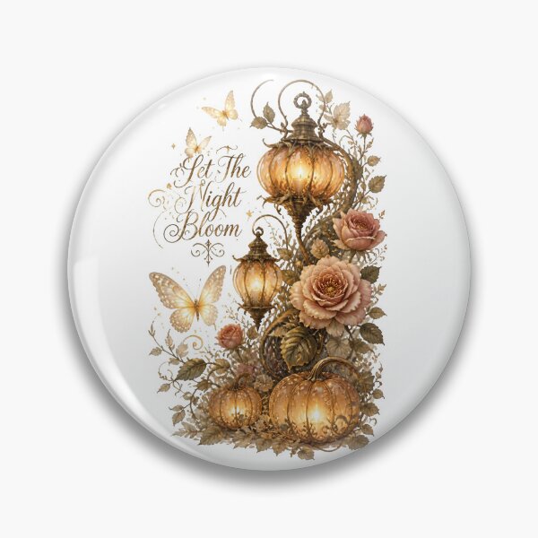 Item preview, Set The Night Bloom Halloween designed and sold by Sovereign Supply Co..