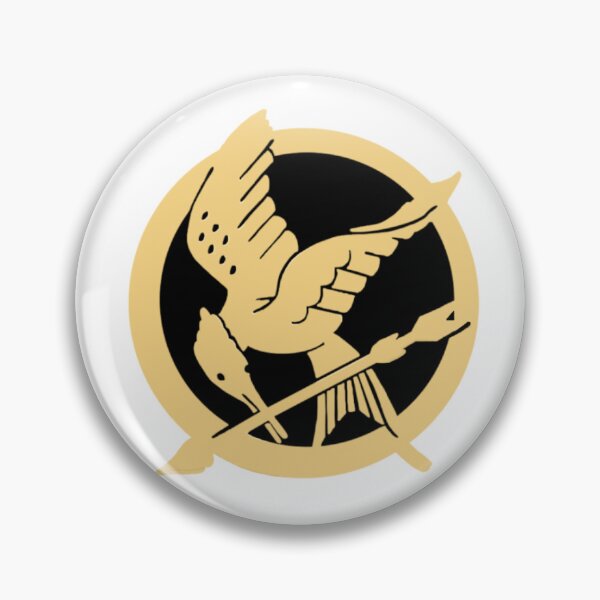 Item preview, Hunger Games Mockingjay Pin designed and sold by KTdoodle.