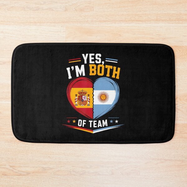 Item preview, Spanish Argentinian Half Spain Argentina Espana Argentina designed and sold by Apparel-Vortex.