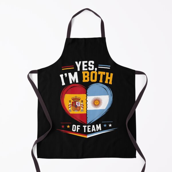 Item preview, Spanish Argentinian Half Spain Argentina Espana Argentina designed and sold by Apparel-Vortex.