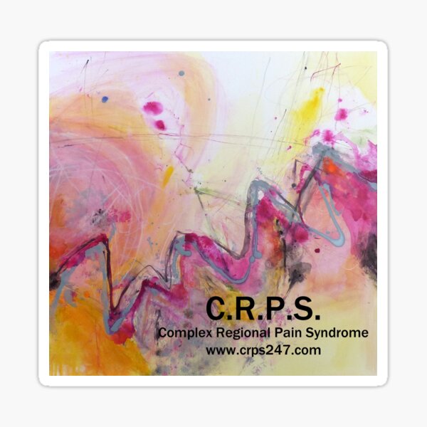 Zapped-CRPS awareness design Sticker