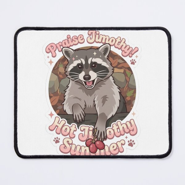 Item preview, Adorable Heavy Metal Raccoon Jimothy - Metallica Style Sticker designed and sold by Sidra digital art 8277237.