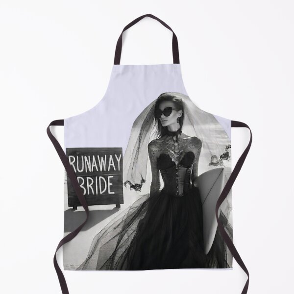 Item preview, Gothic Bachelorette Party Bride Signboard designed and sold by Voodoo Store Paranormal Collections.