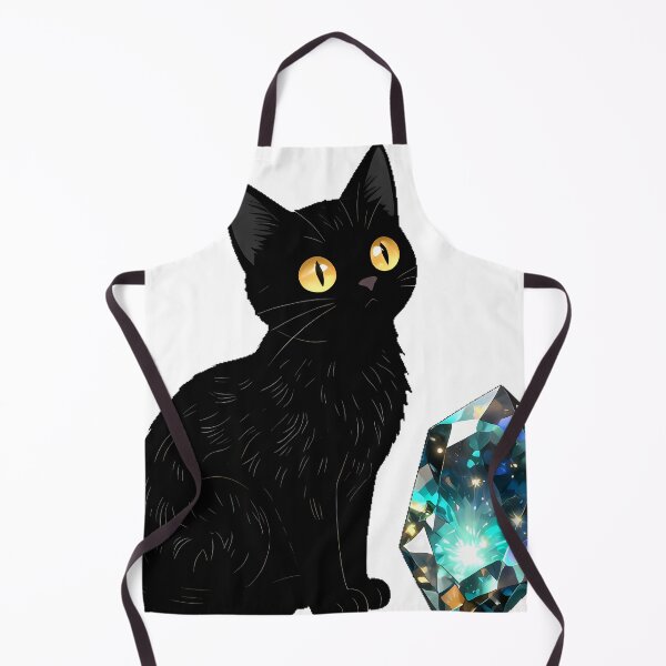 Item preview, Black Cat Labradorite Crystal designed and sold by IllumeInk.