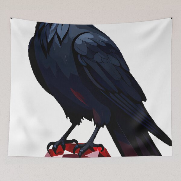 Item preview, Raven Garnet Crystal designed and sold by IllumeInk.