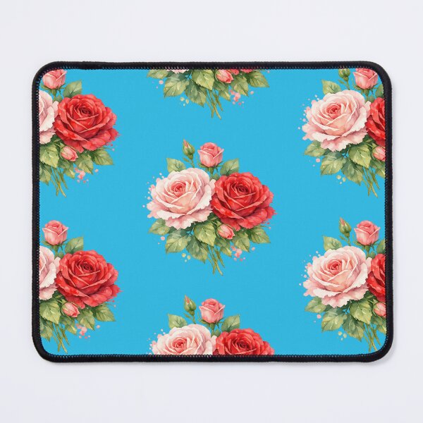 Item preview, Watercolor style roses bouquet designed and sold by lafataviola.