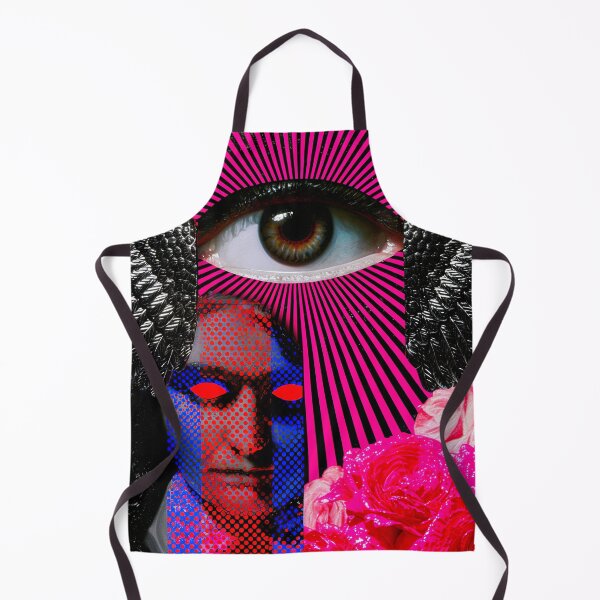 Item preview, Surreal Winged Eye With Neon Roses designed and sold by bubblegoth.