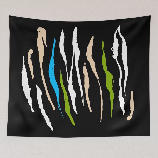 Item preview, Zebra design - beige and white designed and sold by GOWILDstyle.