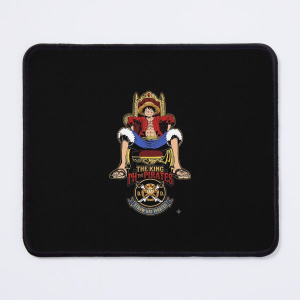 Item preview, Luffy, the King of the Pirates, on his throne designed and sold by Oli Mang'Art.