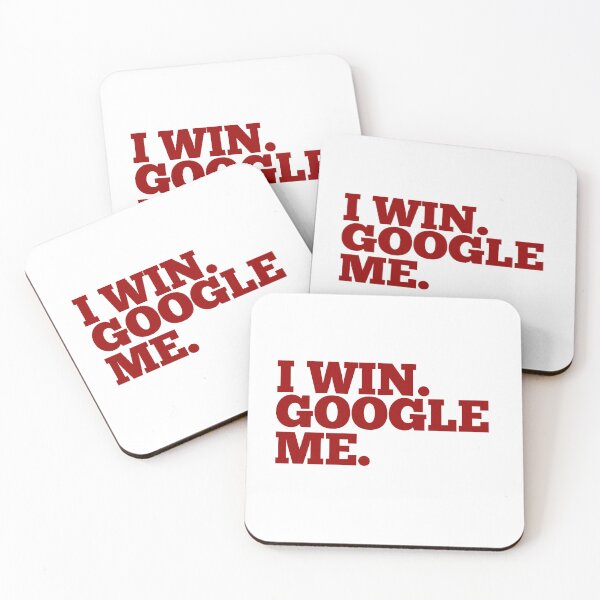 Item preview, I Win, Google me - IU football designed and sold by peony-design.