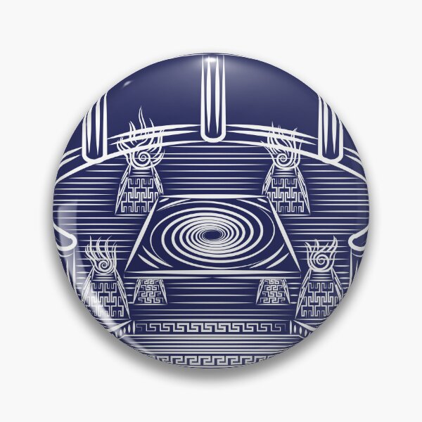 Item preview, Ara Constellation White Sacred Altar Line Art designed and sold by JAMerArc.