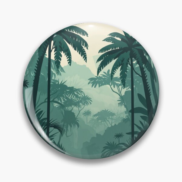 Item preview, Daintree Rainforest Modern Botanical Art designed and sold by HappyDoodle11.