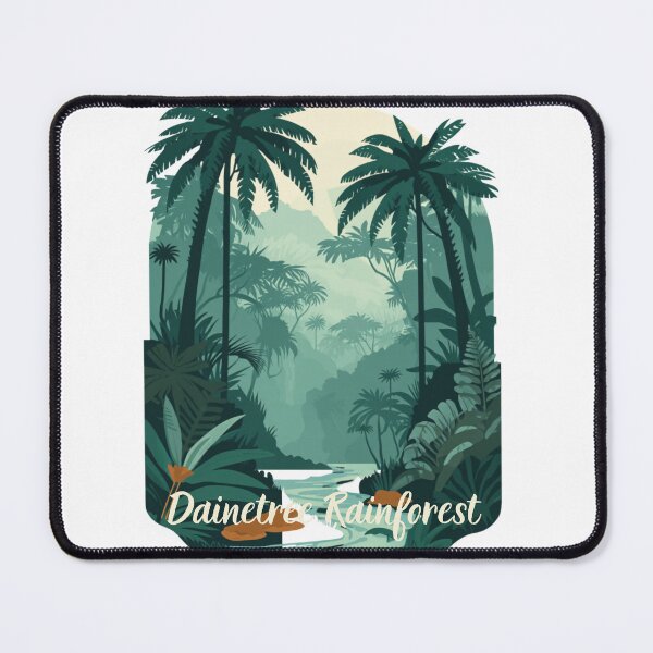 Item preview, Daintree Rainforest Modern Botanical Art designed and sold by HappyDoodle11.