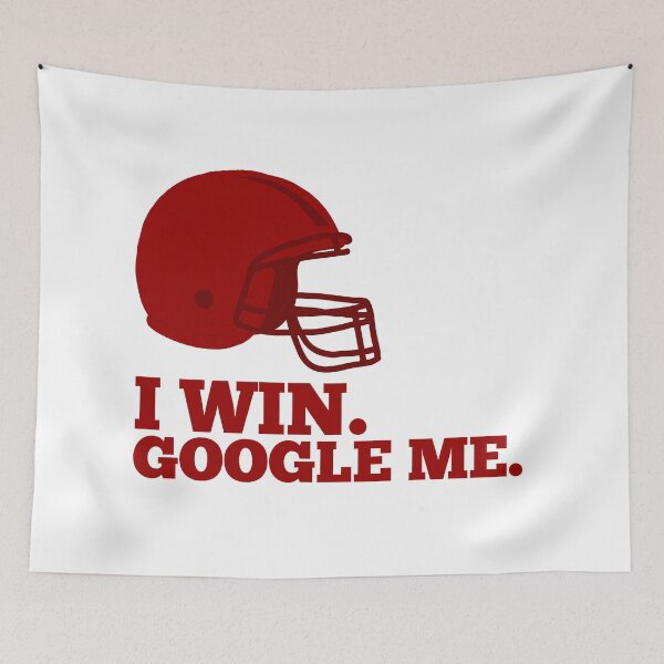 Item preview, I Win, Google me - Indiana football designed and sold by peony-design.