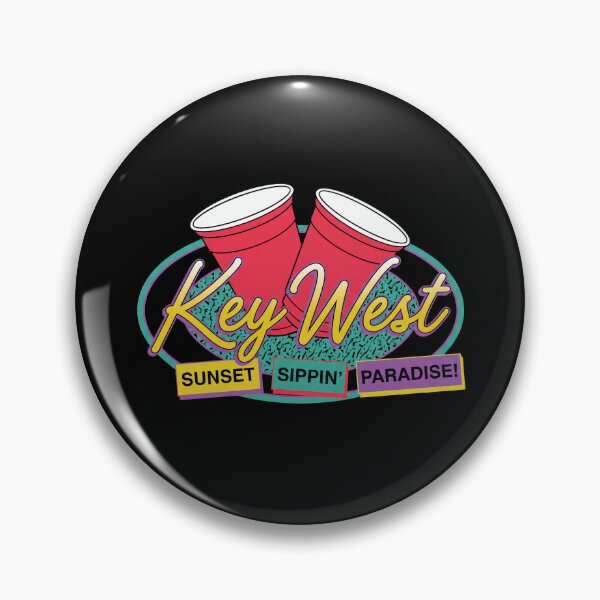 Artikelvorschau, Retro-Key-West-Sonnenuntergangs-Sippin-Paradies der 1990er Jahre entworfen und verkauft von Milasneeze.