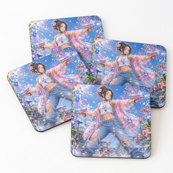 Item preview, Summer Splash | Neo Edo designed and sold by Neo Edo Studio.