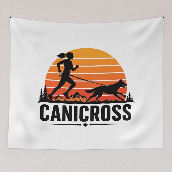 Item preview, Vintage Mountain Canicross Sunset designed and sold by OTSC.