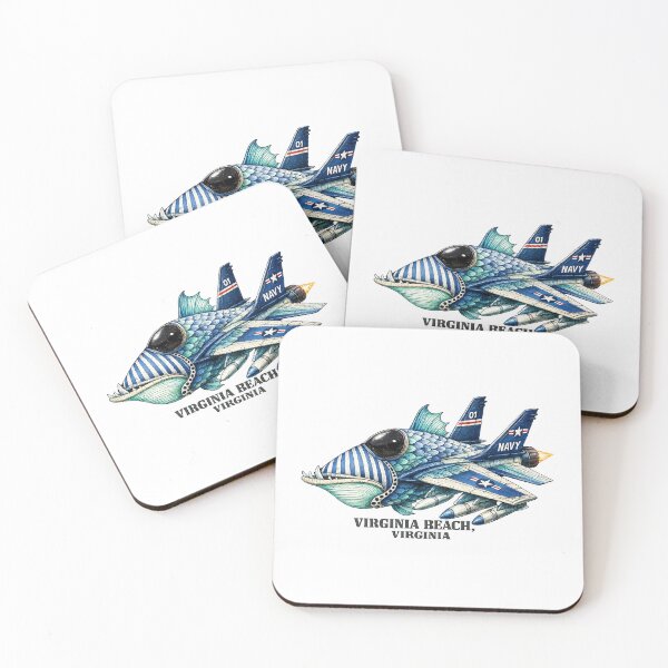 Item preview, Virginia Beach Navy Jet designed and sold by nolachandler.
