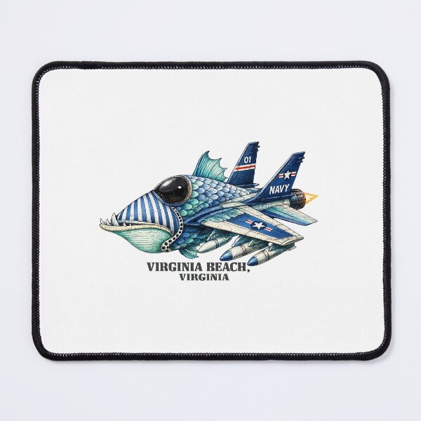 Item preview, Virginia Beach Navy Jet designed and sold by nolachandler.