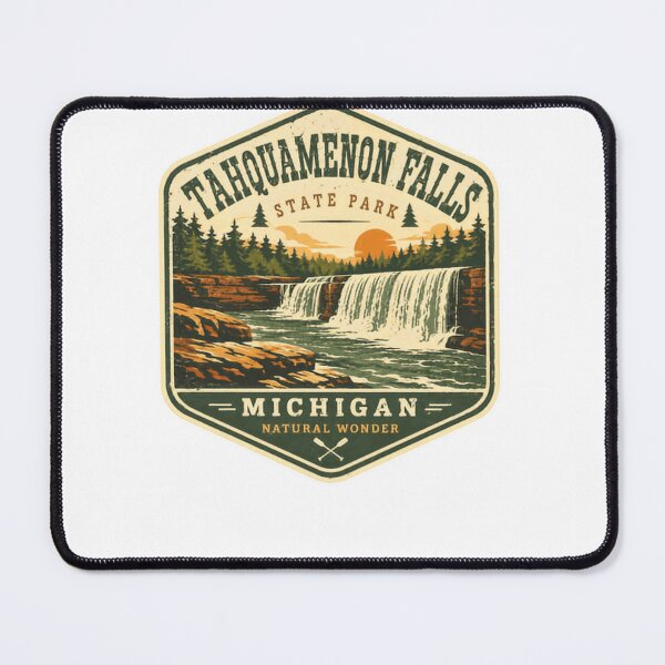Item preview, Tahquamenon Falls State Park Michigan Natural Wonder Travel Outdoors Hiking designed and sold by Simsimah26Parks.