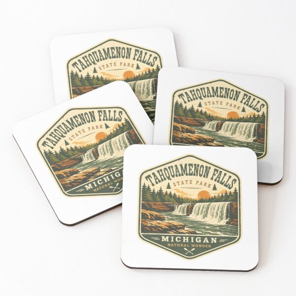 Item preview, Tahquamenon Falls State Park Michigan Natural Wonder Travel Outdoors Hiking designed and sold by Simsimah26Parks.
