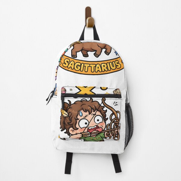 Item preview, Funny Nervous Sagittarius Cartoon Archer designed and sold by Zodiac Celestial Art.