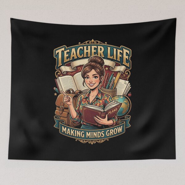 Item preview, Teacher Life Making Minds Grow designed and sold by Lombardino.
