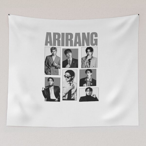 Item preview, BTS Arirang Retro Graphic Tee, Bangtan Boys Vintage Shirt, Korean Kpop Concert Outfit, BTS Army Fan Gift, Comfort Colors Shirt designed and sold by BerryHand.