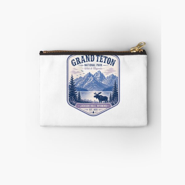 Item preview, Grand Teton National Park Wild & Majestic Jackson Hole Wyoming Est. 1929 Nature Explorer Travel Souvenir designed and sold by Simsimah26Parks.