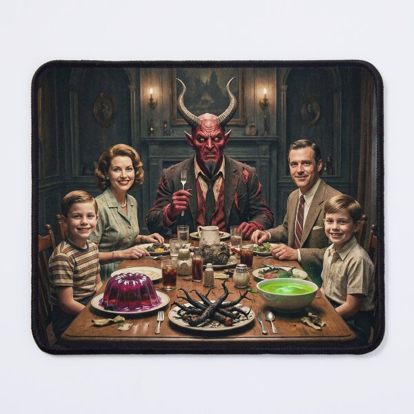 Item preview, Dinner With Satan movie poster designed and sold by graficsfx.