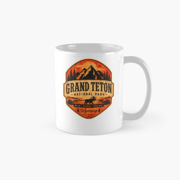 Item preview, Grand Teton National Park Wild Scenic Timeless Wyoming Adventure Travel Gift designed and sold by Simsimah26Parks.