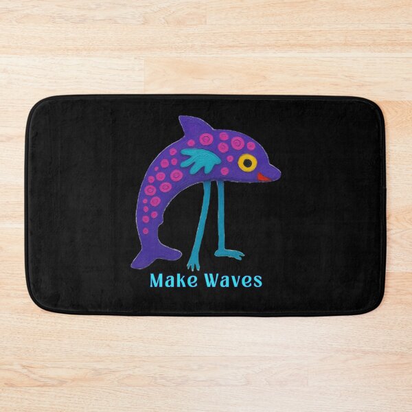 Item preview, Make Waves - Cute Whimsical Dolphin designed and sold by PatykArt.