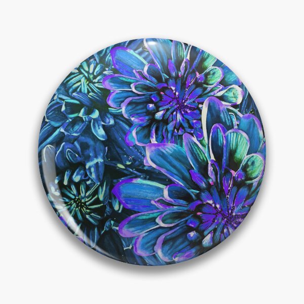 Item preview, Light Blue Chrysanthemums Background 2 designed and sold by nastiaart.