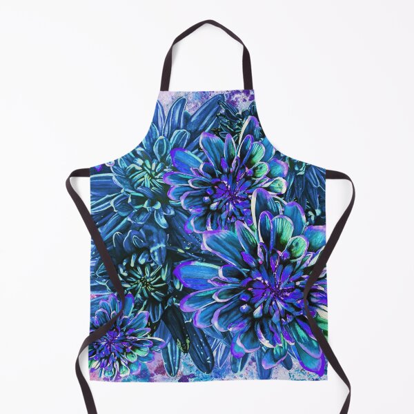 Item preview, Light Blue Chrysanthemums Background 2 designed and sold by nastiaart.