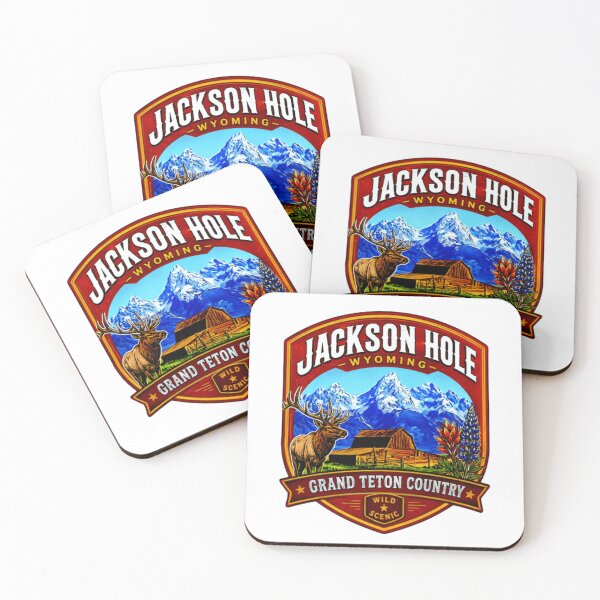 Item preview, Jackson Hole Wyoming Grand Teton Country Wild Scenic National Park Travel Souvenir designed and sold by Simsimah26Parks.
