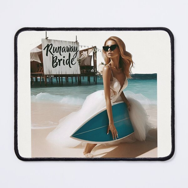 Item preview, Bachelorette Party Bride Surfboard Bungalow designed and sold by Voodoo Store Paranormal Collections.