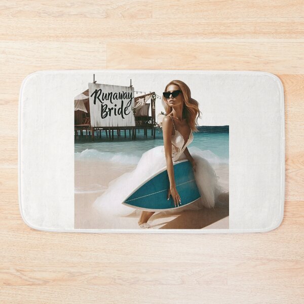 Item preview, Bachelorette Party Bride Surfboard Bungalow designed and sold by Voodoo Store Paranormal Collections.