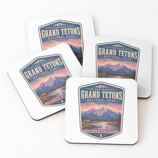 Item preview, Explore Grand Tetons National Park Wyoming Wild & Majestic Outdoors Travel Explorer designed and sold by Simsimah26Parks.