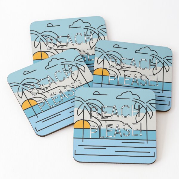 Item preview, beach, please abstract art designed and sold by  Mudikeys.