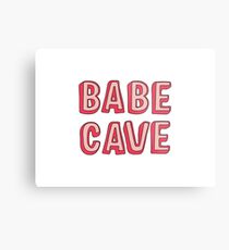 Babe Cave Metal Print