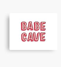 Babe Cave Canvas Print