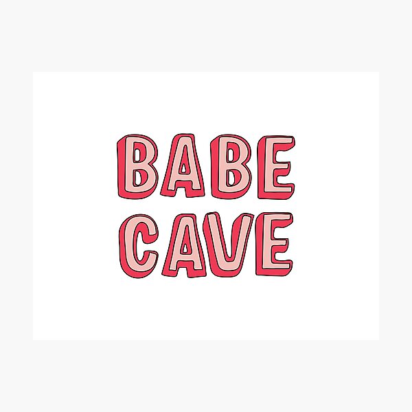 Babe Cave Photographic Print