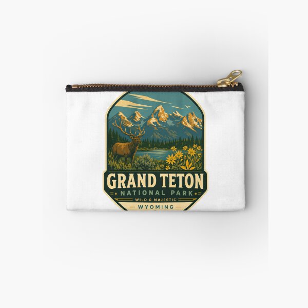 Item preview, Grand Teton National Park Wild & Majestic Wyoming Nature Travel Explorer designed and sold by Simsimah26Parks.