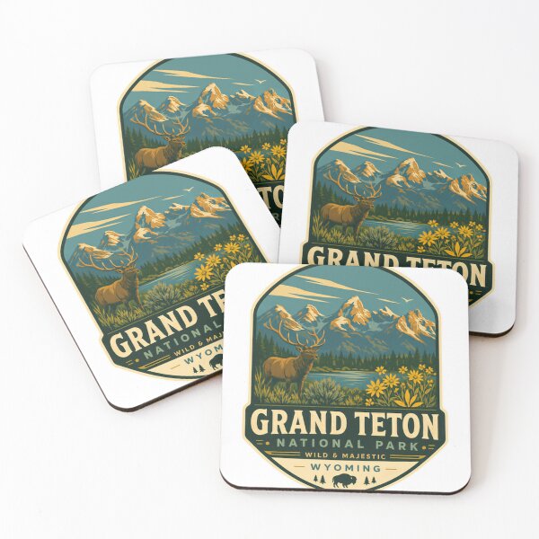 Item preview, Grand Teton National Park Wild & Majestic Wyoming Nature Travel Explorer designed and sold by Simsimah26Parks.