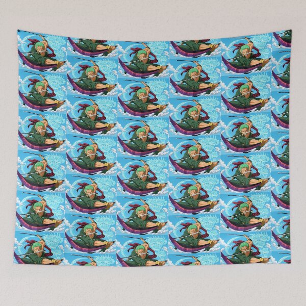 Item preview, Zoro Roronoa, Swordsman of the Blue Dragon designed and sold by Oli Mang'Art.