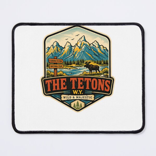 Item preview, Grand Teton National Park The Tetons W.y. Wild & Majestic Wyoming Travel National Parks designed and sold by Simsimah26Parks.