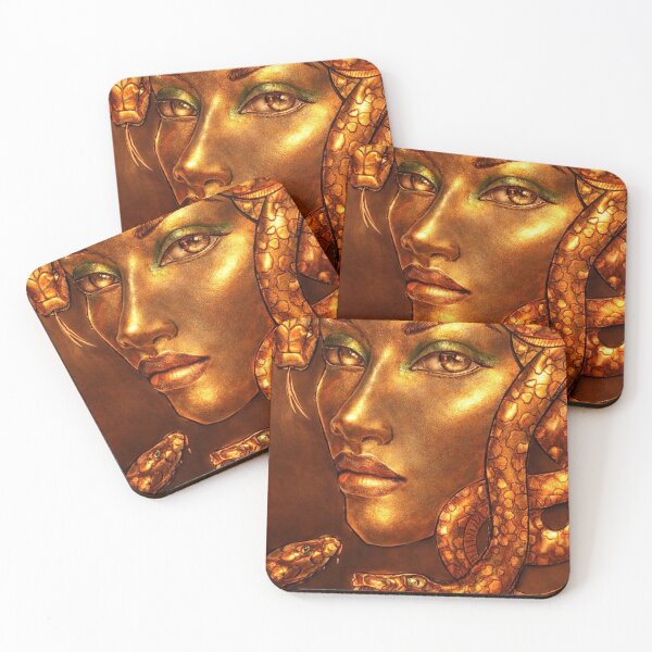 Item preview, Golden Medusa  designed and sold by Lisa Valle.